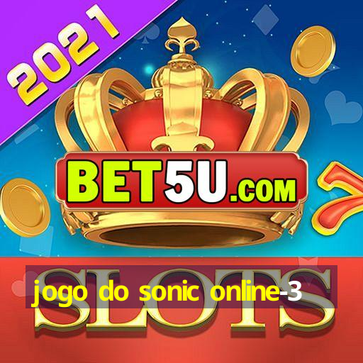 jogo do sonic online